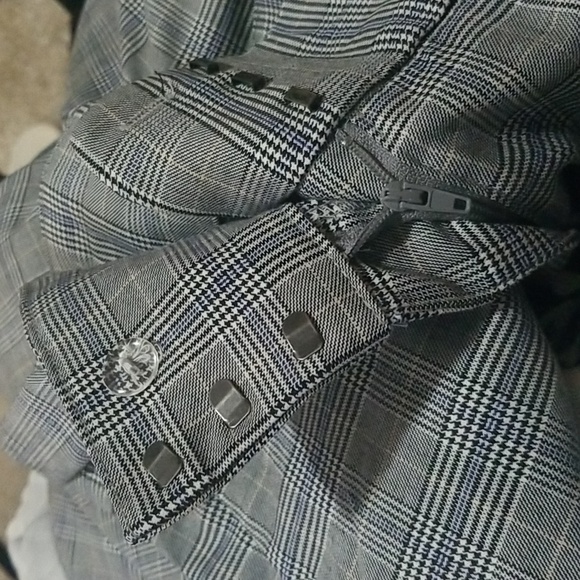 Dynamite high waist plaid pants - Picture 3 of 5